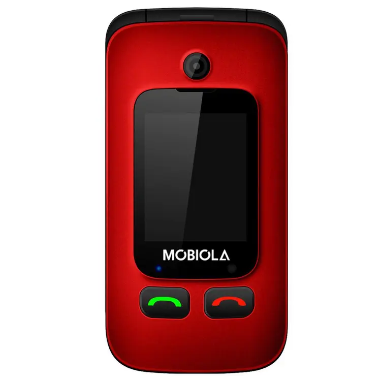 Mobiola MB610 Senior flip červený