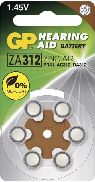 Batéria do naèúvacích zariadení GP ZA312 (PR41)