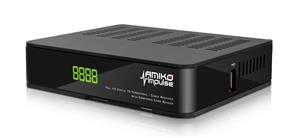 AMIKO DVB-T2/C pøijímaè Impulse, HEVC, Plustelka