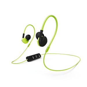 Hama Bluetooth clip-on slúchadlá s mikrofónom Active BT, žltá/čierna