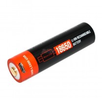 Bat. Li-ion 18650 3300mAh + Micro USB nabjanie