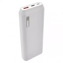 Power Bank EMOS AlphaQ 20, 20000 mAh, USB-C PD 18W, QC 3.0 (1613052500) biela