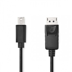 Nedis Mini DisplayPort kabel - DisplayPort 1.2 | 21.6 Gbps , 1m