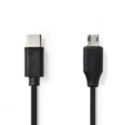 Nedis USB-C -  Micro USB kábel 1 m
