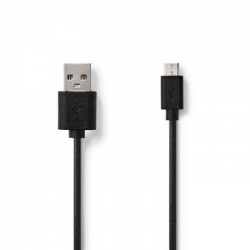 Nedis USB 2.0 kabel Micro USB , 3m