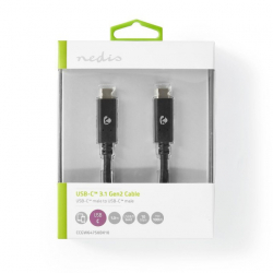 Nedis Kabel USB 3.1 (Gen2) | USB-C™  – USB-C™, 1 m