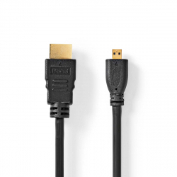 Nedis HDMI mikro HDMI kabel - Konektor HDMI  | Mikro konektor HDMI  2.00 m