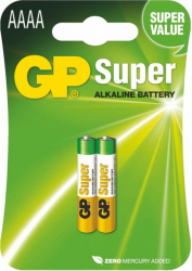 Alkalick pecilna batria GP 25A (AAAA, LR61) 1,5 V