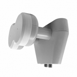 LNB konvertor Silver monoblok twin 4,3