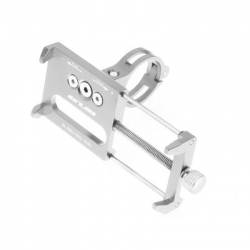 Bike holder GUB G85 for mobile phone silver