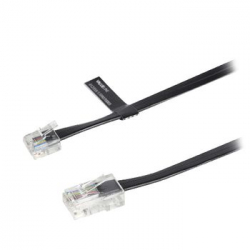 Telecom Cable RJ12 (6P6C) Zstrka - RJ45 (8P6C) Zstrka 3.00 m