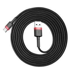 BASEUS cable Cafule Type C 2A CATKLF-C91 2m Red-Black