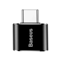 BASEUS Adapter OTG USB to Typ-C 2,4A black