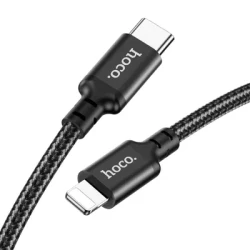 HOCO cable Type C to iPhone Lightning 8-pin PD20W X14 black 3 meter