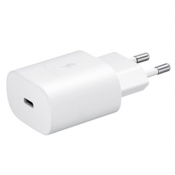 Original Wall Charger Samsung EP-TA800EBE 25W USB C white