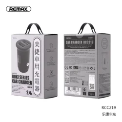 REMAX car charger ROKI 2xUSB 2,4A RCC219 black