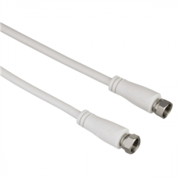 Hama SAT prepojovací kábel F-vidlica - F-vidlica, 90 dB, 1*, 1,5 m