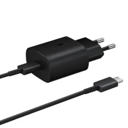 Originlma  rchlonabjaka nabjaka Samsung , USB-C, 25W, ierna (EP-TA800XBEGWW)