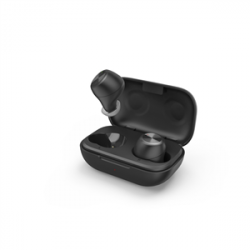 Thomson Bluetooth štup¾ové slúchadlá WEAR7701, bezdrôtové, nabíjacie puzdro, èierne