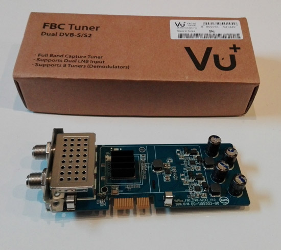 Vu+ Tuner FBC Dual DVB-S2