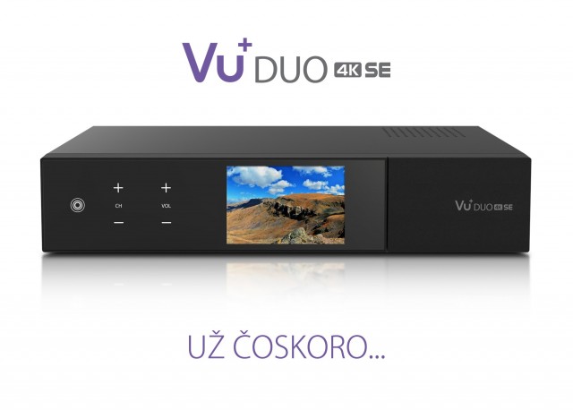 VU+ DUO 4K SE(1x Duálny satelitný FBC - S2/S2X tuner)
